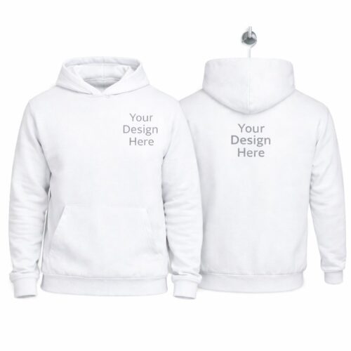 Custom White hoddie Custom White hoddie