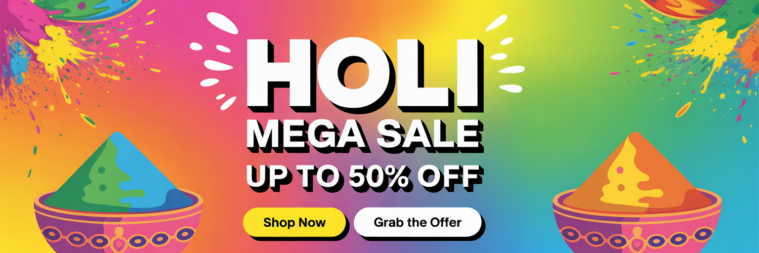 Holi Mega Sale